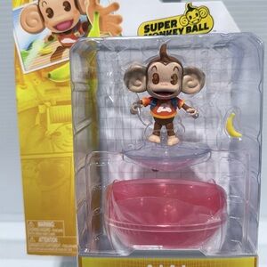 Jakks Pacific Super Monkey Ball AiAi SEGA Video Game Action Figure w/ Banana NEW